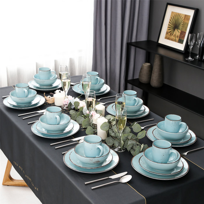 Latitude Run® Navia 32 Piece Dinnerware Set, Service for 8 & Reviews